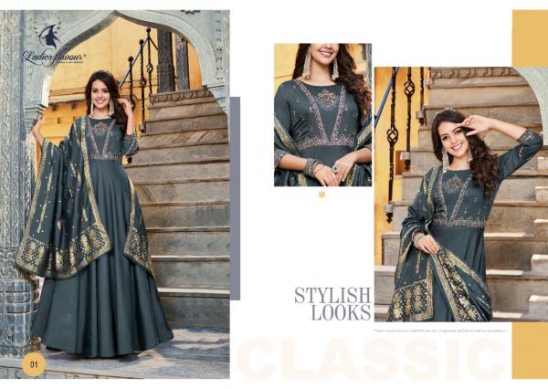 Ladies Flavour Rangrez Fancy Readymade Gown Collection